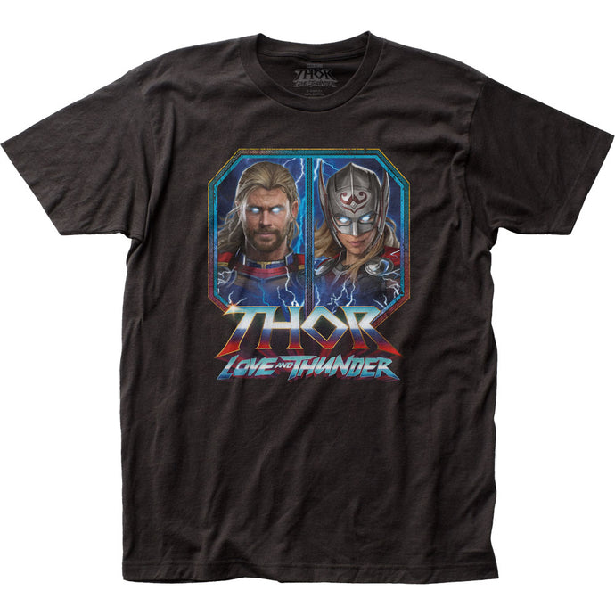 Thor Thor Headshots Mens T Shirt Black