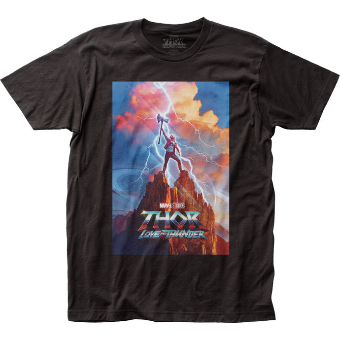 Thor Poster Mens T Shirt Black