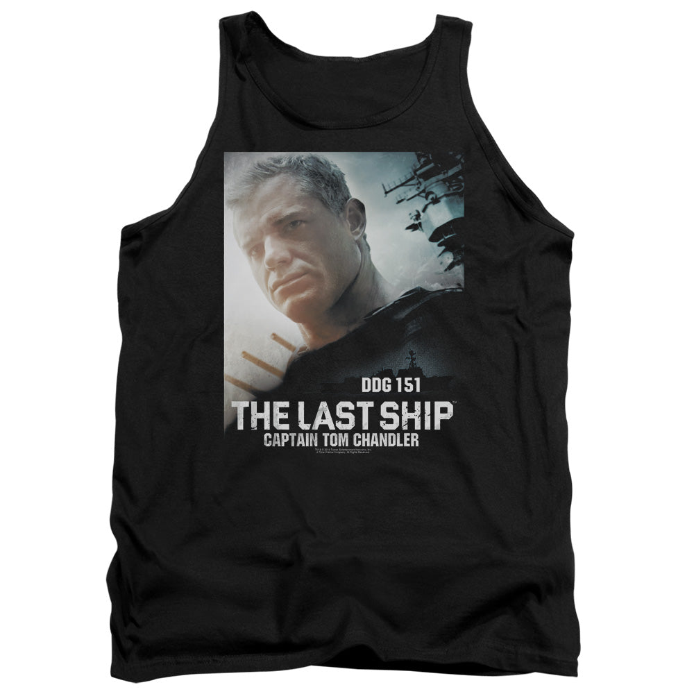 Last Ship Captain Mens Tank Top Shirt Black