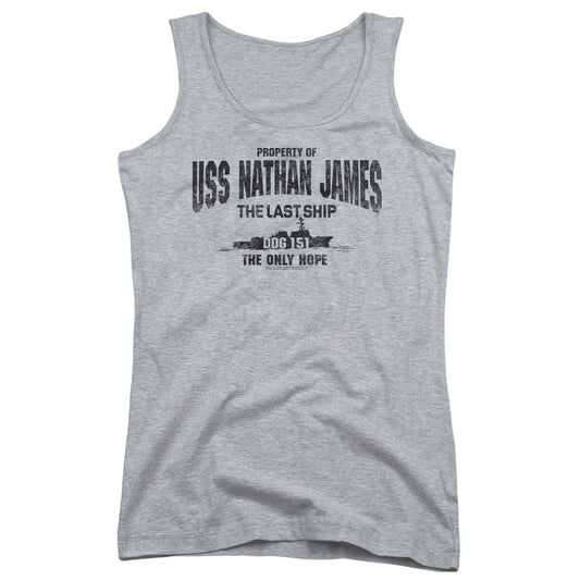 Last Ship Uss Nathan James Womens Tank Top Shirt Athletic Heather