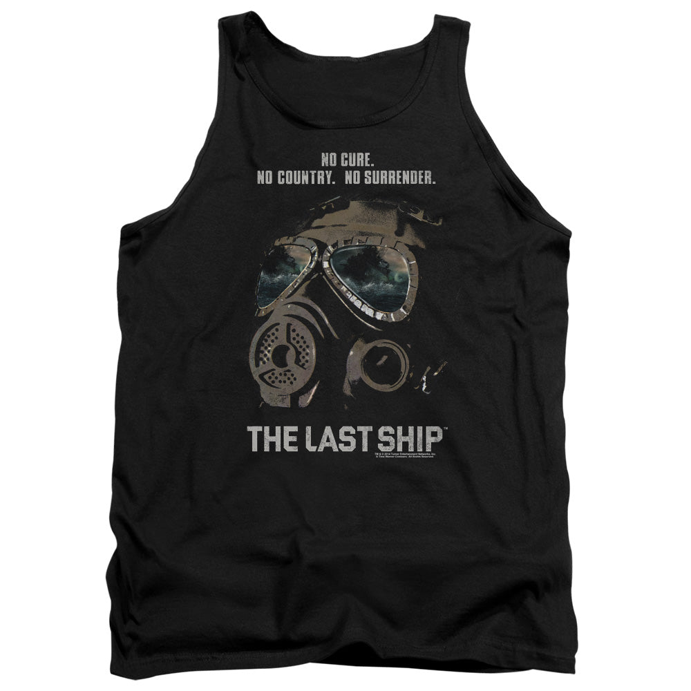 Last Ship Mask Mens Tank Top Shirt Black