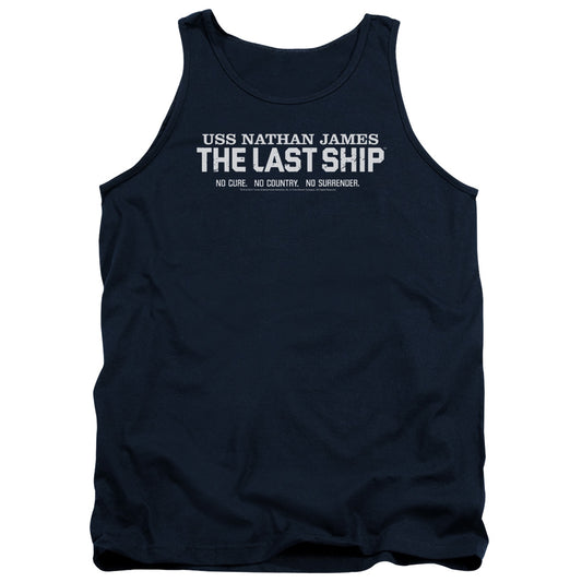 Last Ship Find The Cure Mens Tank Top Shirt Navy