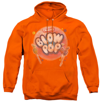 Tootsie Roll Blow Pop Bubble Mens Hoodie Orange