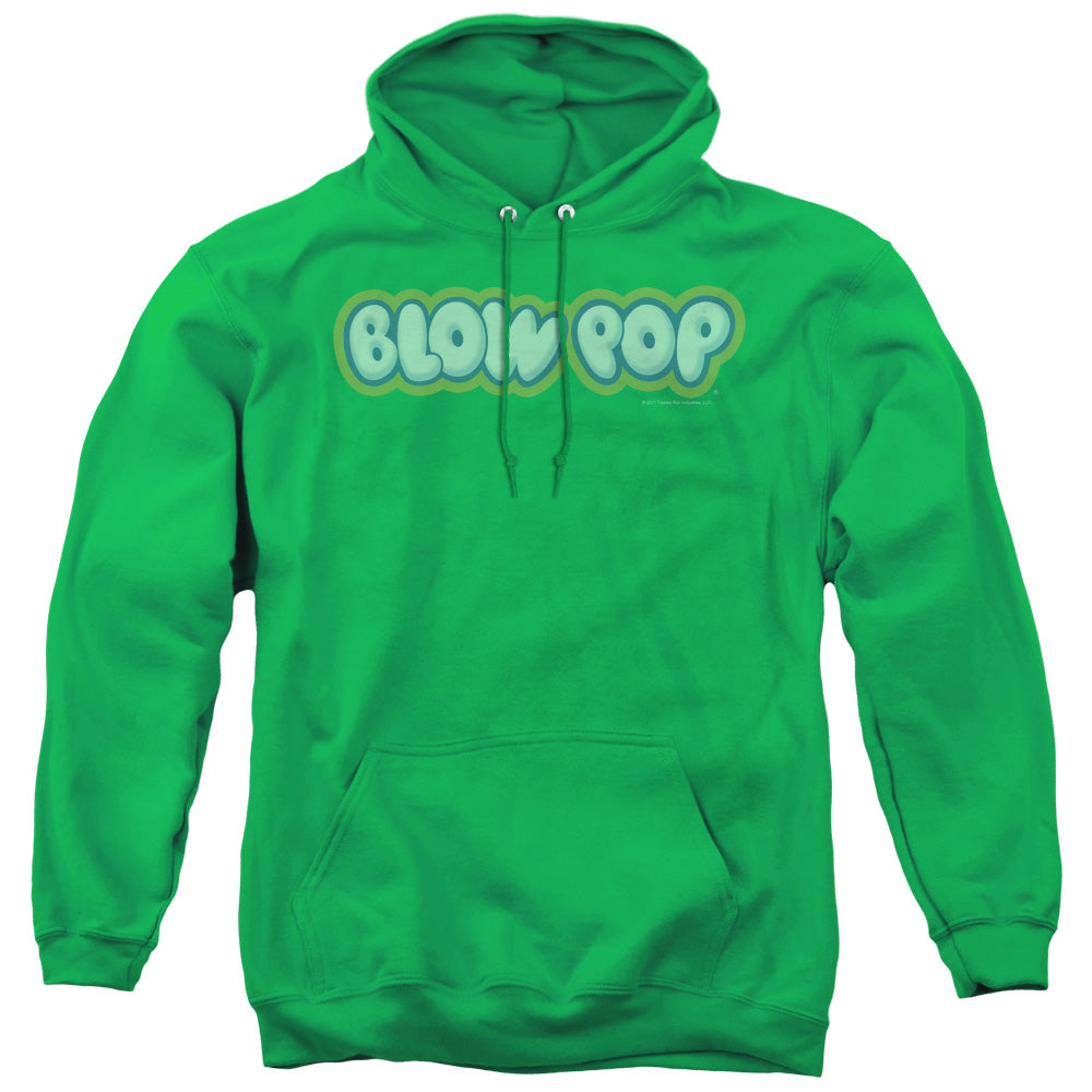 Tootsie Roll Blow Pop Logo Mens Hoodie Kelly Green