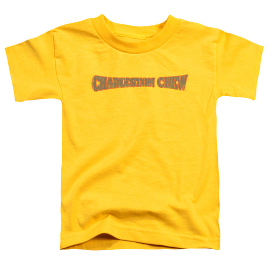 Tootsie Roll Charleston Chew Logo Toddler Kids Youth T Shirt Yellow