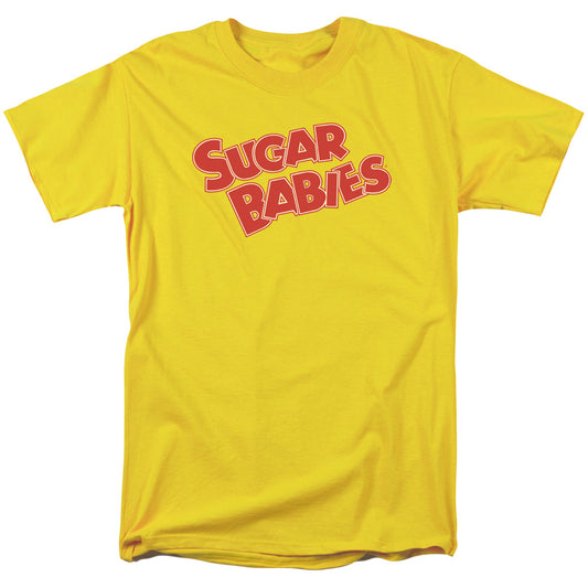 Tootsie Roll Sugar Babies Mens T Shirt Yellow