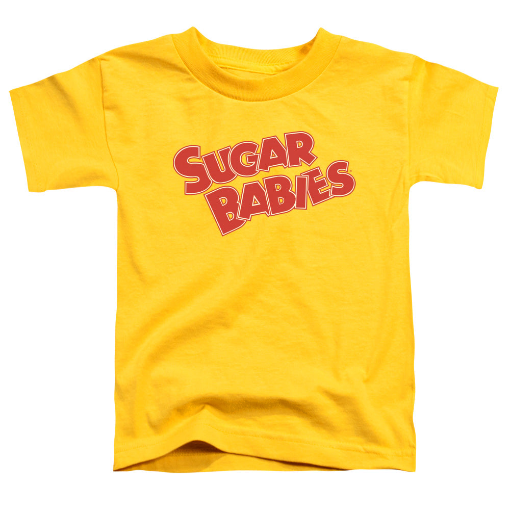 Tootsie Roll Sugar Babies Toddler Kids Youth T Shirt Yellow