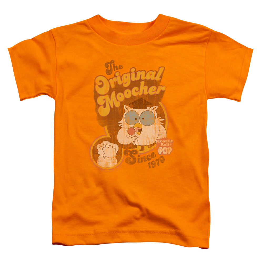 Tootsie Roll Original Moocher Toddler Kids Youth T Shirt Orange