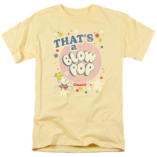 Tootsie Roll Thats A Blow Pop Mens T Shirt Banana