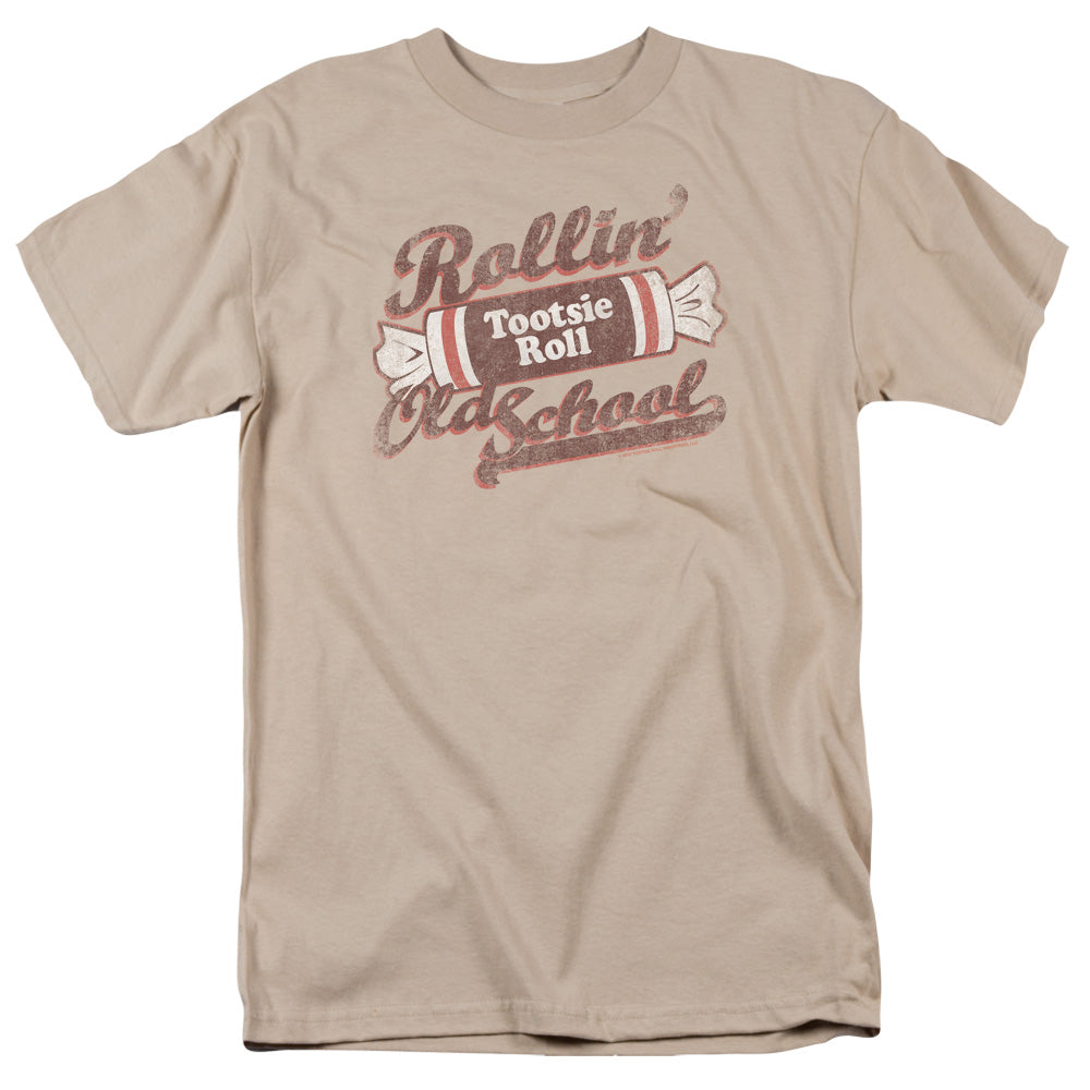 Tootsie Roll Old School Mens T Shirt Sand