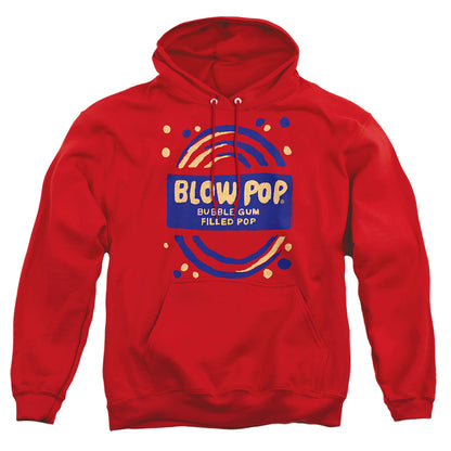 Tootsie Roll Blow Pop Rough Mens Hoodie Red