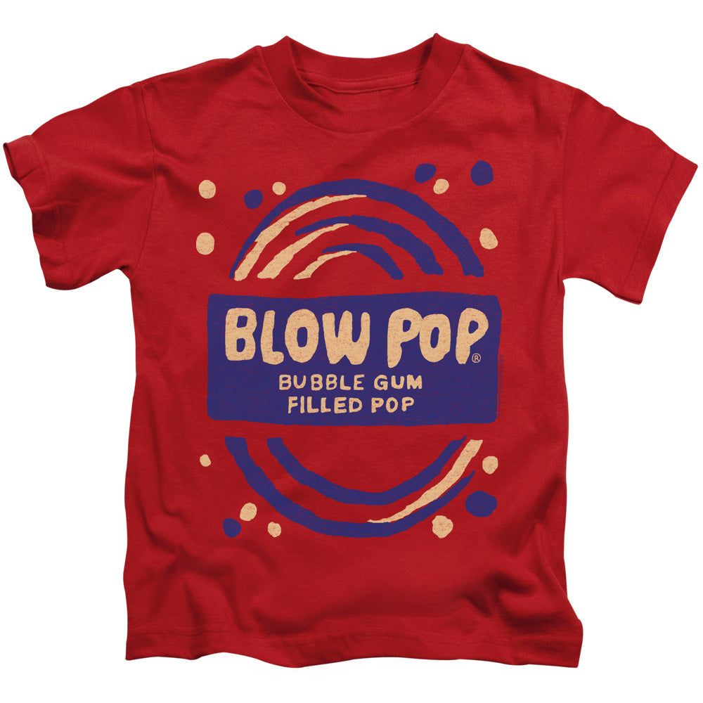 Tootsie Roll Blow Pop Rough Juvenile Kids Youth T Shirt Red