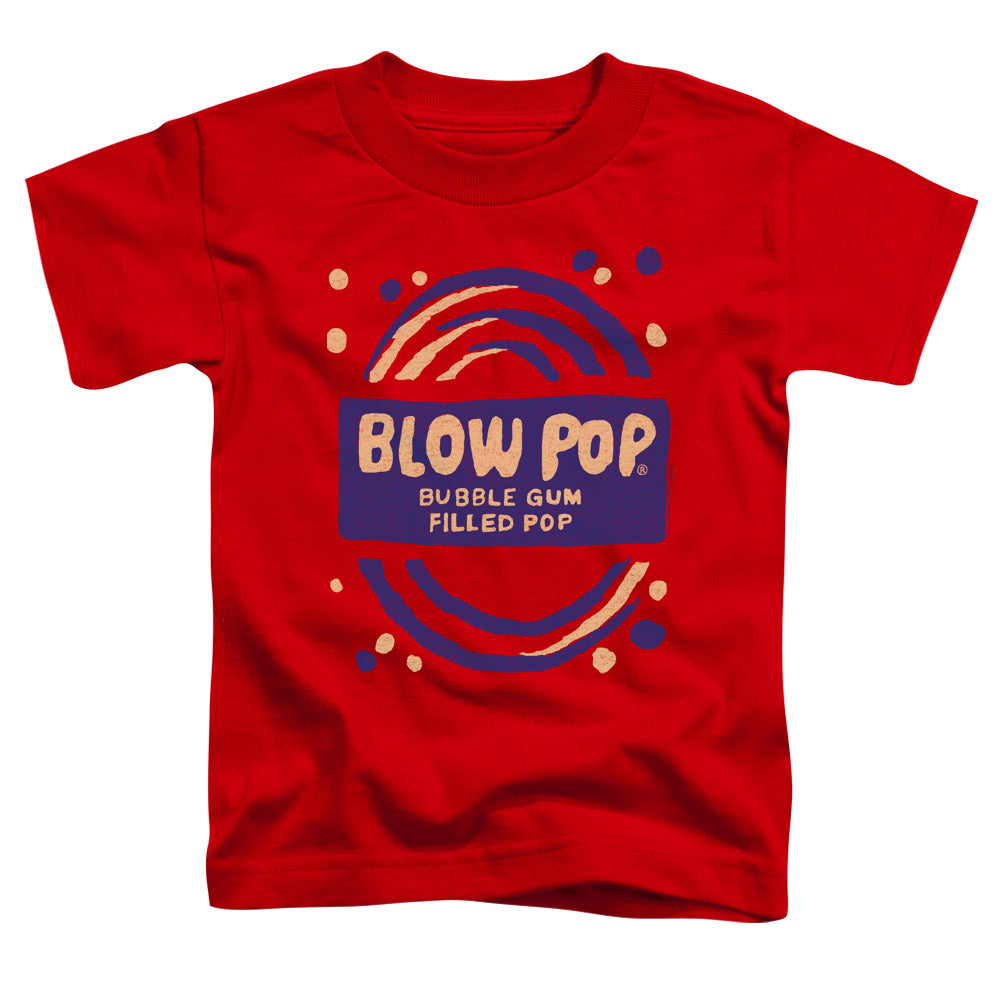 Tootsie Roll Blow Pop Rough Toddler Kids Youth T Shirt Red