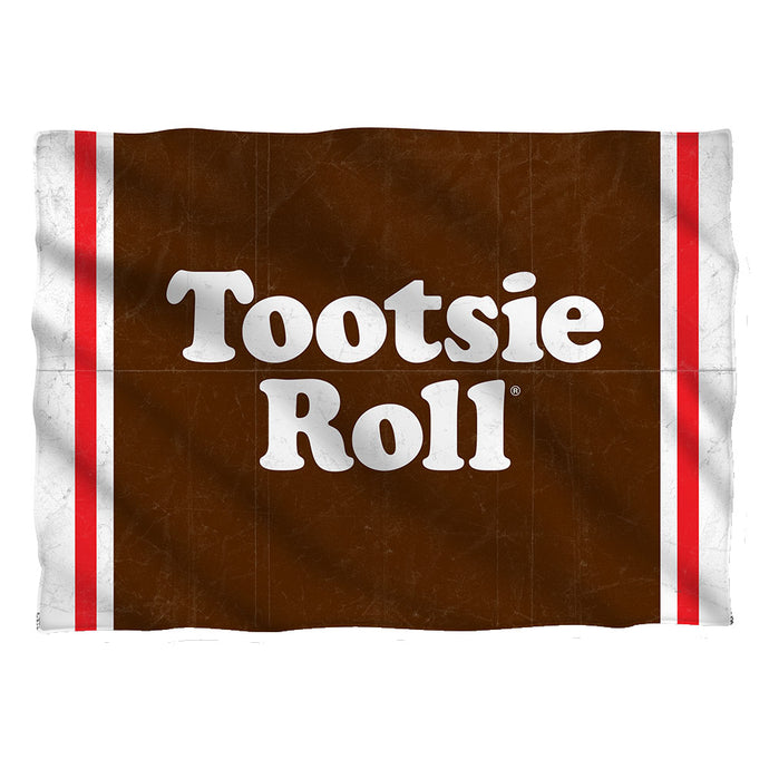 Tootsie Roll Wrapper Pillow Case