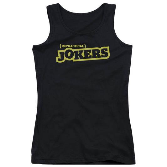 Impractical Jokers Impractical Jokers Logo Womens Tank Top Shirt Black