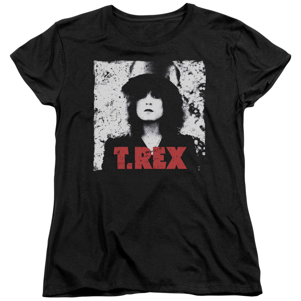 T Rex The Slider Womens T Shirt Black