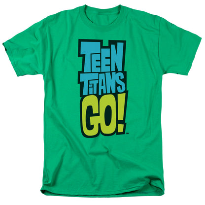 Teen Titans Go Logo Mens T Shirt Kelly Green