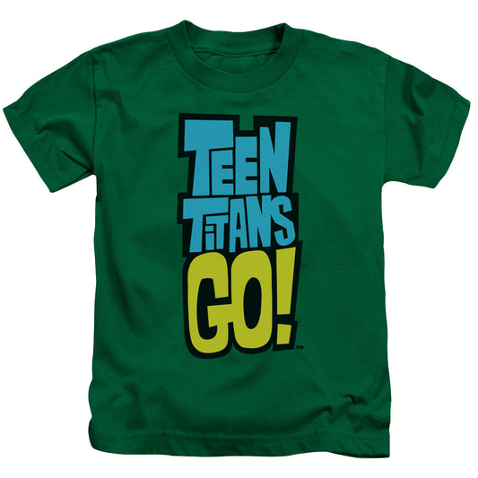 Teen Titans Go Logo Juvenile Kids Youth T Shirt Kelly Green