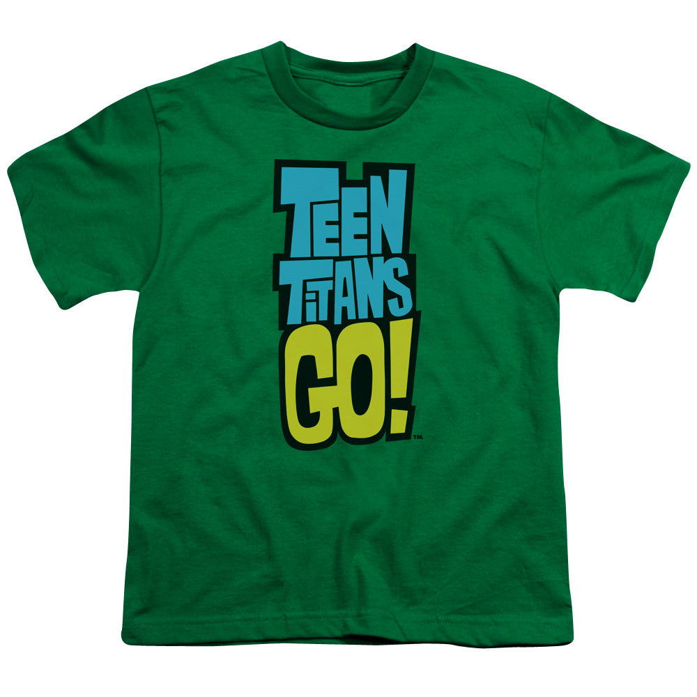 Teen Titans Go Logo Kids Youth T Shirt Kelly Green