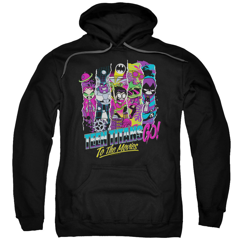 Teen Titans Go To The Movies To The Movies Mens Hoodie Black