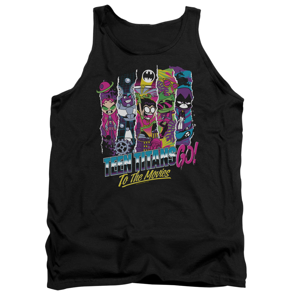 Teen Titans Go To The Movies To The Movies Mens Tank Top Shirt Black