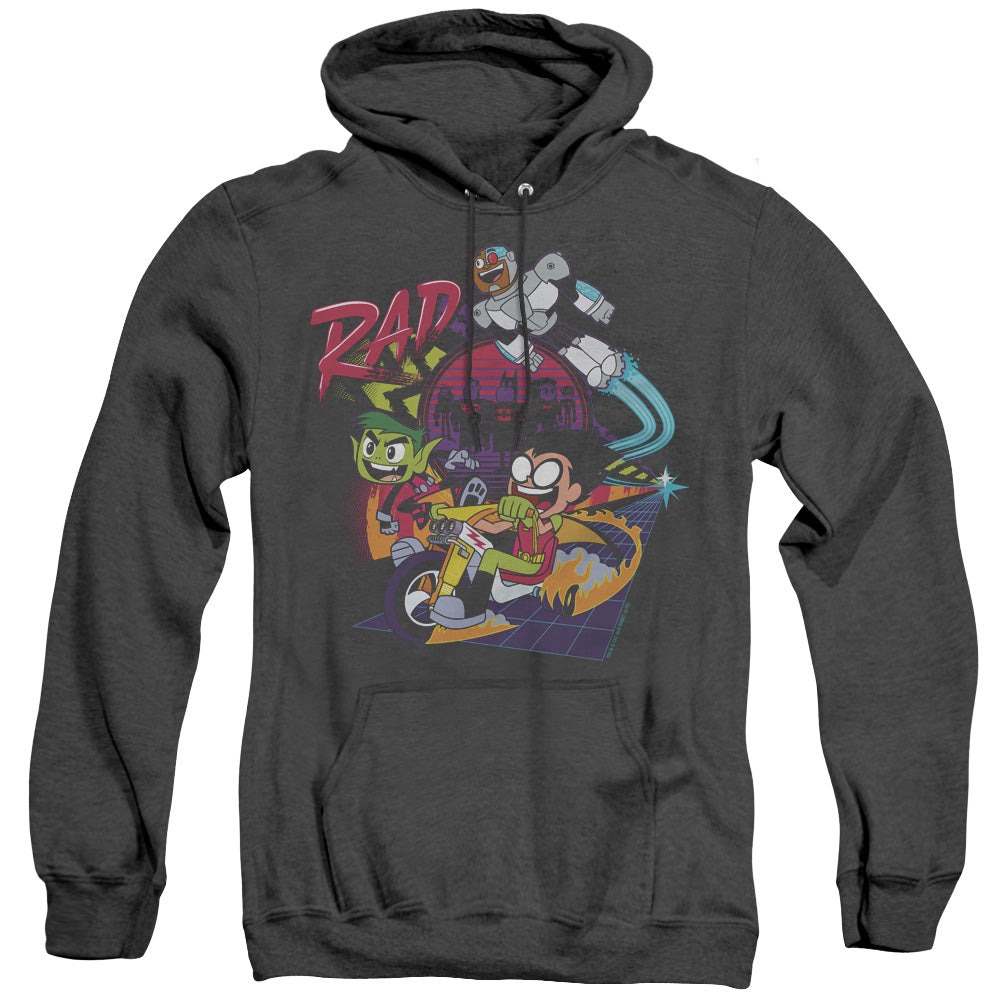 Teen Titans Go To The Movies Rad Heather Mens Hoodie Black