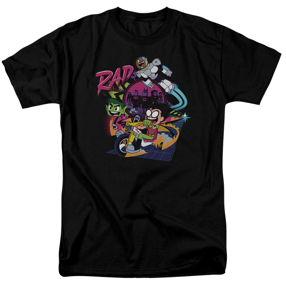 Teen Titans Go To The Movies Rad Mens T Shirt Black