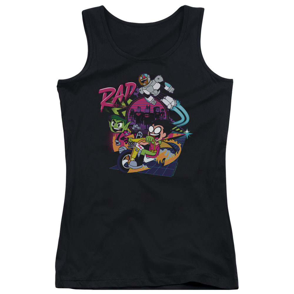 Teen Titans Go To The Movies Rad Womens Tank Top Shirt Black