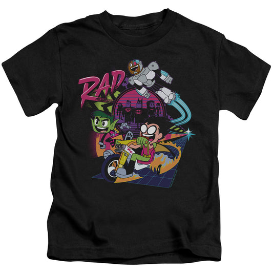 Teen Titans Go To The Movies Rad Juvenile Kids Youth T Shirt Black