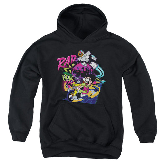 Teen Titans Go To The Movies Rad Kids Youth Hoodie Black