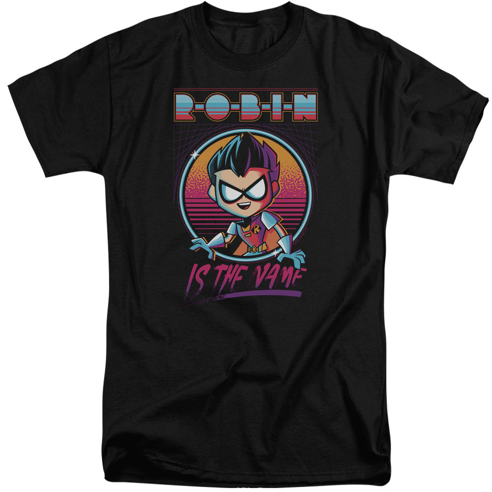 Teen Titans Go To The Movies Robin Mens Tall T Shirt Black