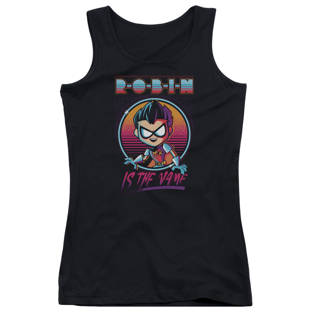 Teen Titans Go To The Movies Robin Womens Tank Top Shirt Black