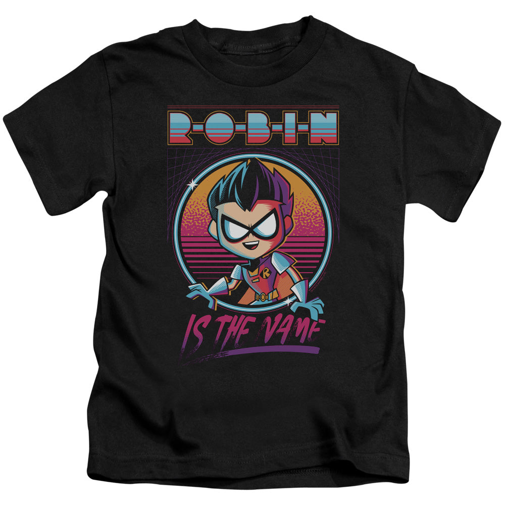 Teen Titans Go To The Movies Robin Juvenile Kids Youth T Shirt Black