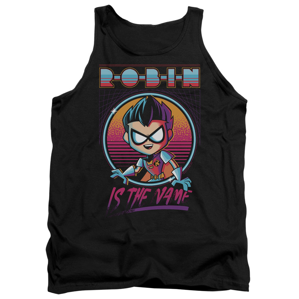 Teen Titans Go To The Movies Robin Mens Tank Top Shirt Black