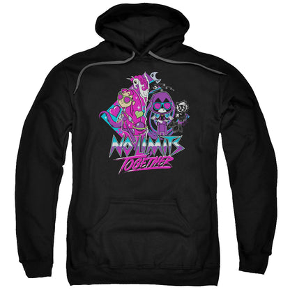 Teen Titans Go To The Movies No Limits Mens Hoodie Black