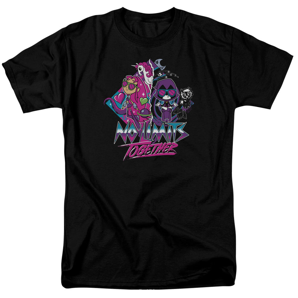 Teen Titans Go To The Movies No Limits Mens T Shirt Black