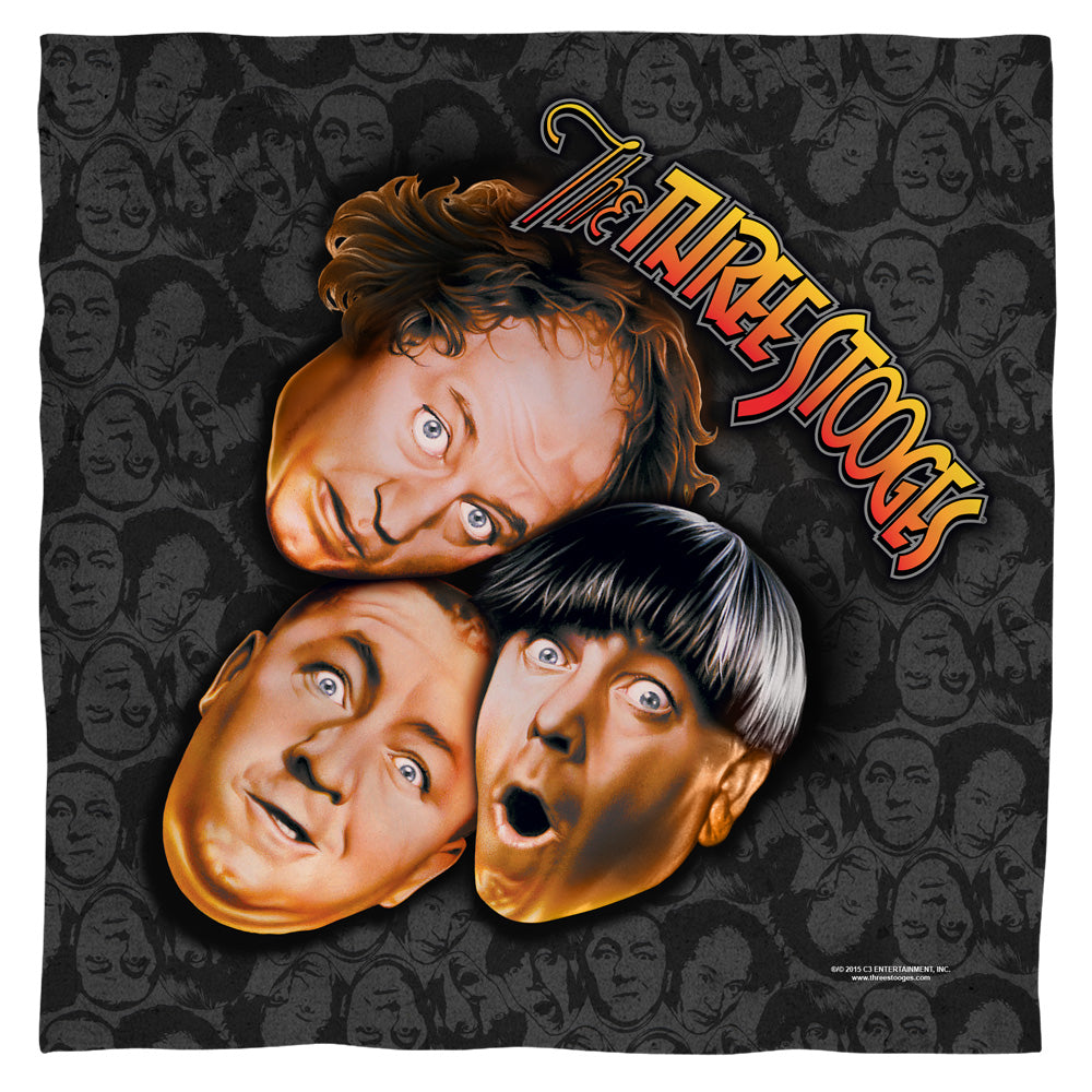 The Three Stooges Stooges All Over Bandana