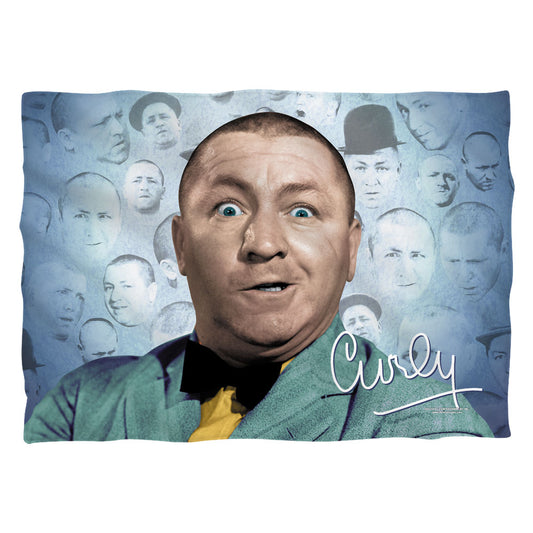 The Three Stooges Curly Heads Pillow Case