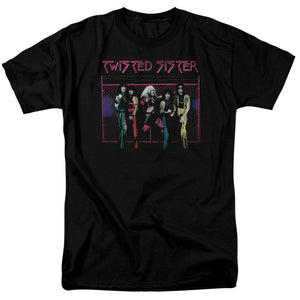 Twisted Sister Neon Gate Mens T Shirt Black