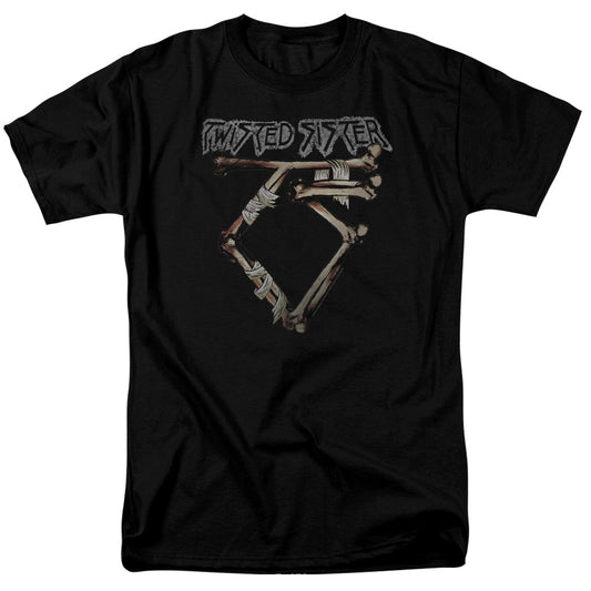 Twisted Sister Bone Logo Mens T Shirt Black