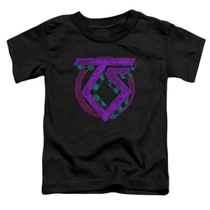 Twisted Sister Symbol Toddler Kids Youth T Shirt Black