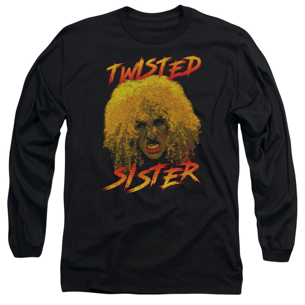 Twisted Sister Twisted Scream Mens Long Sleeve Shirt Black