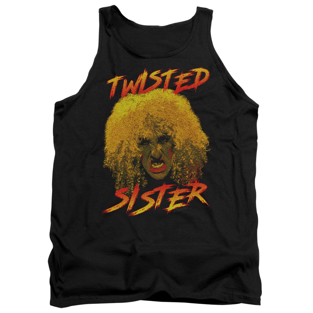 Twisted Sister Twisted Scream Mens Tank Top Shirt Black