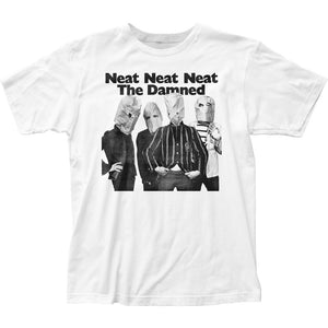 The Damned Neat Neat Neat Mens T Shirt White