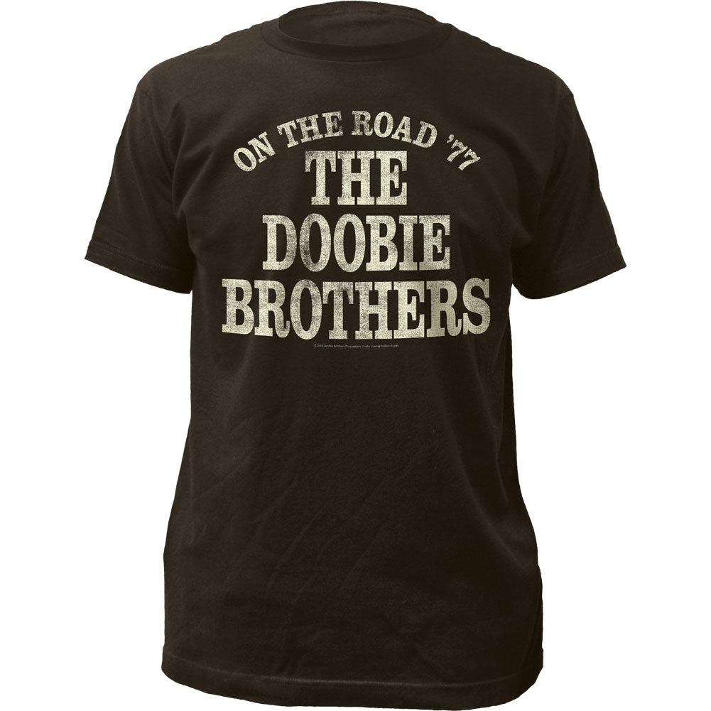 The Doobie Brothers On The Road 77 Mens T Shirt Black