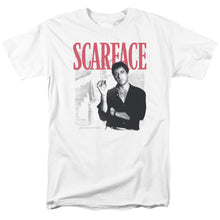 Load image into Gallery viewer, Scarface Stairway Mens T Shirt White