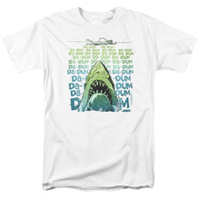 Load image into Gallery viewer, Jaws Da Dum Mens T Shirt White
