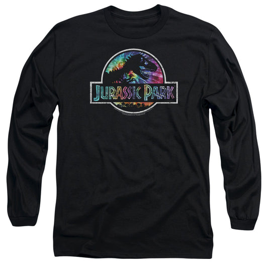 Jurassic Park Prehistoric Groove Mens Long Sleeve Shirt Black