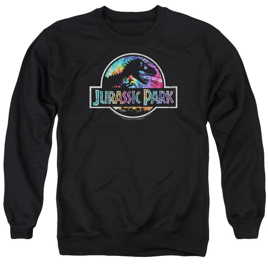 Jurassic Park Prehistoric Groove Mens Crewneck Sweatshirt Black