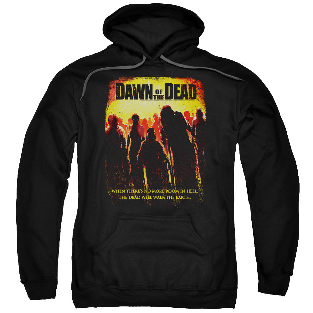 Dawn Of The Dead Title Mens Hoodie Black